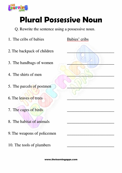 Possessive-Noun-Worksheets-Grade-3-Activity-8