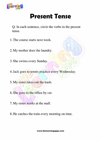 Present-Tense-Worksheets-for-Grade-3-Activity-4
