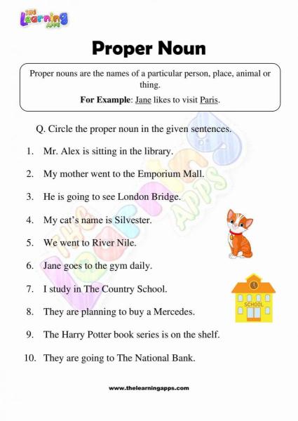 Proper-Noun-Worksheets-Grade-3-Activity-1