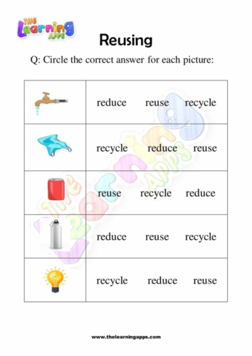 Reuse Worksheet 05
