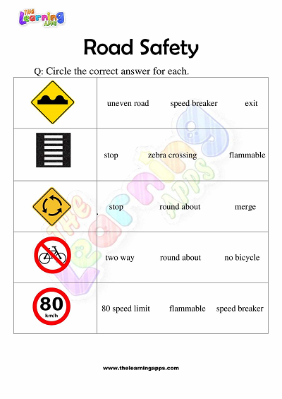 Road-safety-Worksheets-for-Grade-3-Activity-4
