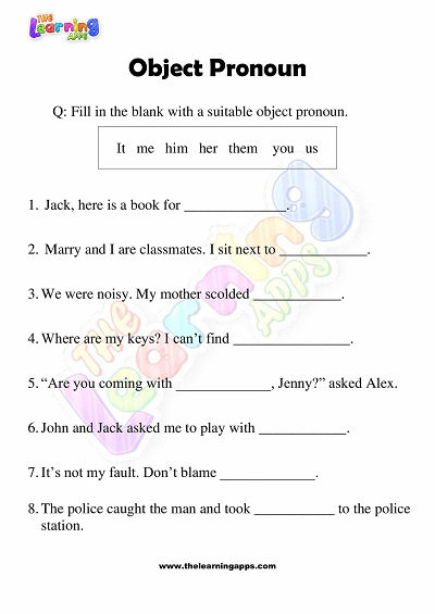 Subject-and-Object-Pronoun-Worksheets-Grade-3-Activity-4