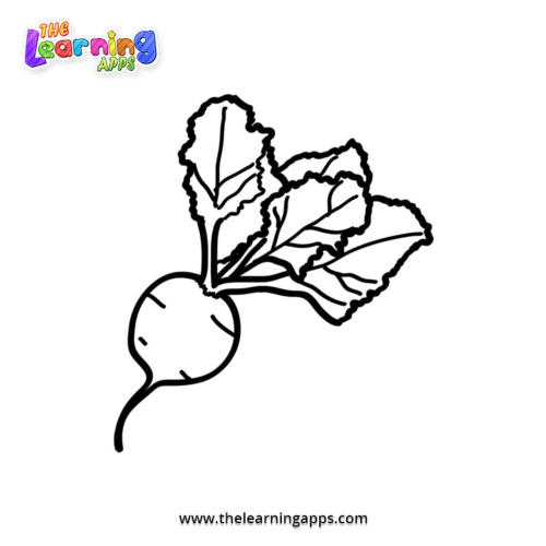 turnip-coloring-worksheet