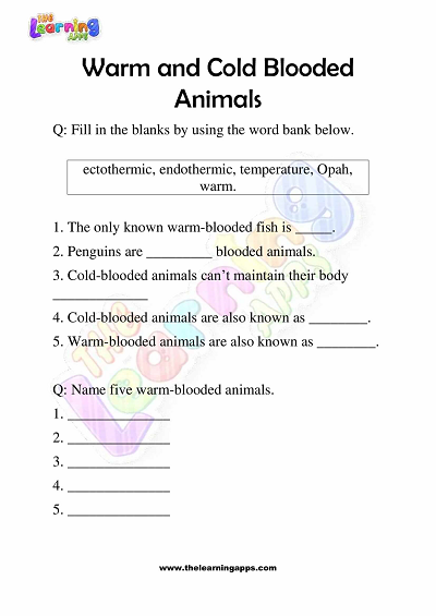 Warm-and-Cold-Blooded-Animals-Worksheets-Grade-3-Activity-10
