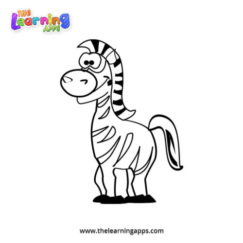 Ikhasi le-Zebra Coloring