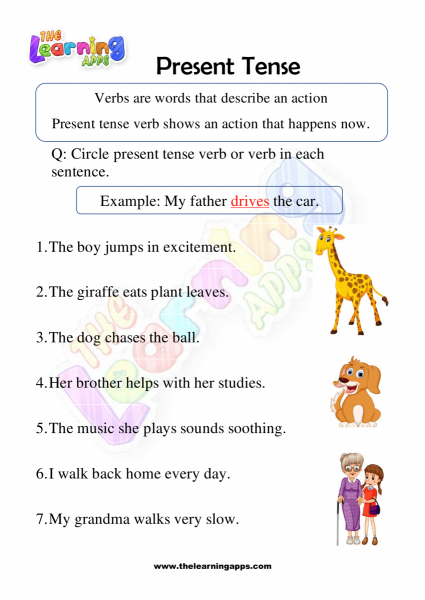 Simple-Present-Tense-Worksheets-for-Class-1-Activity-4