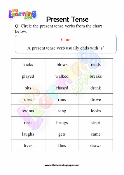 Simple-Present-Tense-Worksheets-for-Grade-1-Activity-9